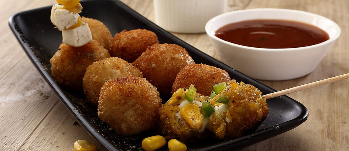 Cheesy Corn Kebabs: A Texture-Infused Delight