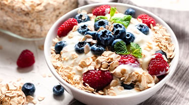 Brighten Your Bowl: Berry-infused Oatmeal Magic