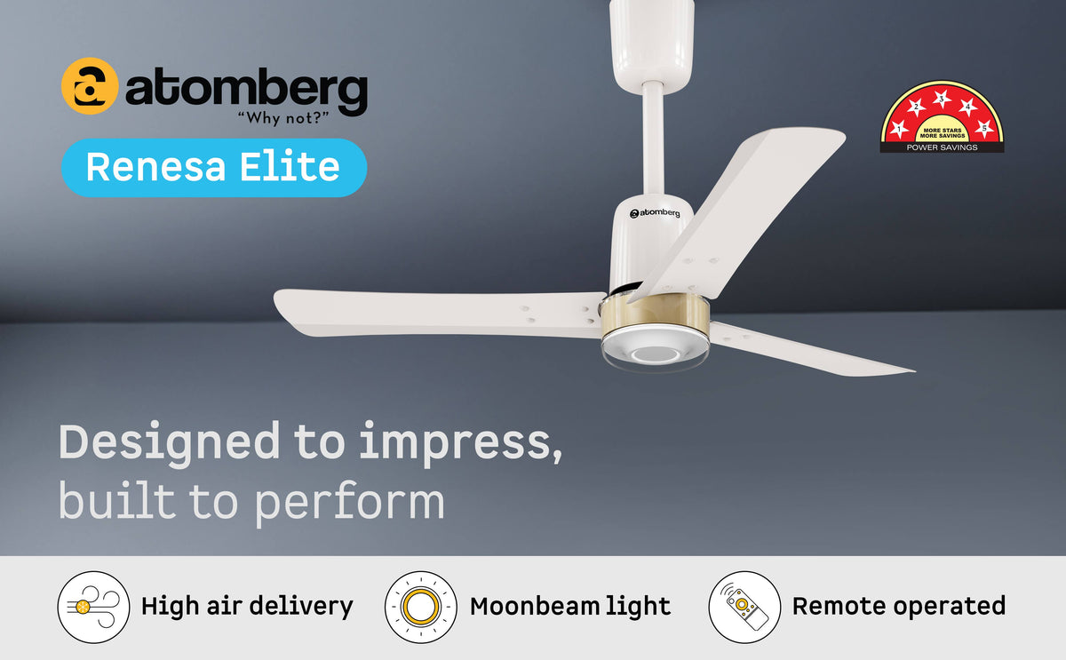 Renesa Elite Smart Ceiling Fan — A+ Row 1