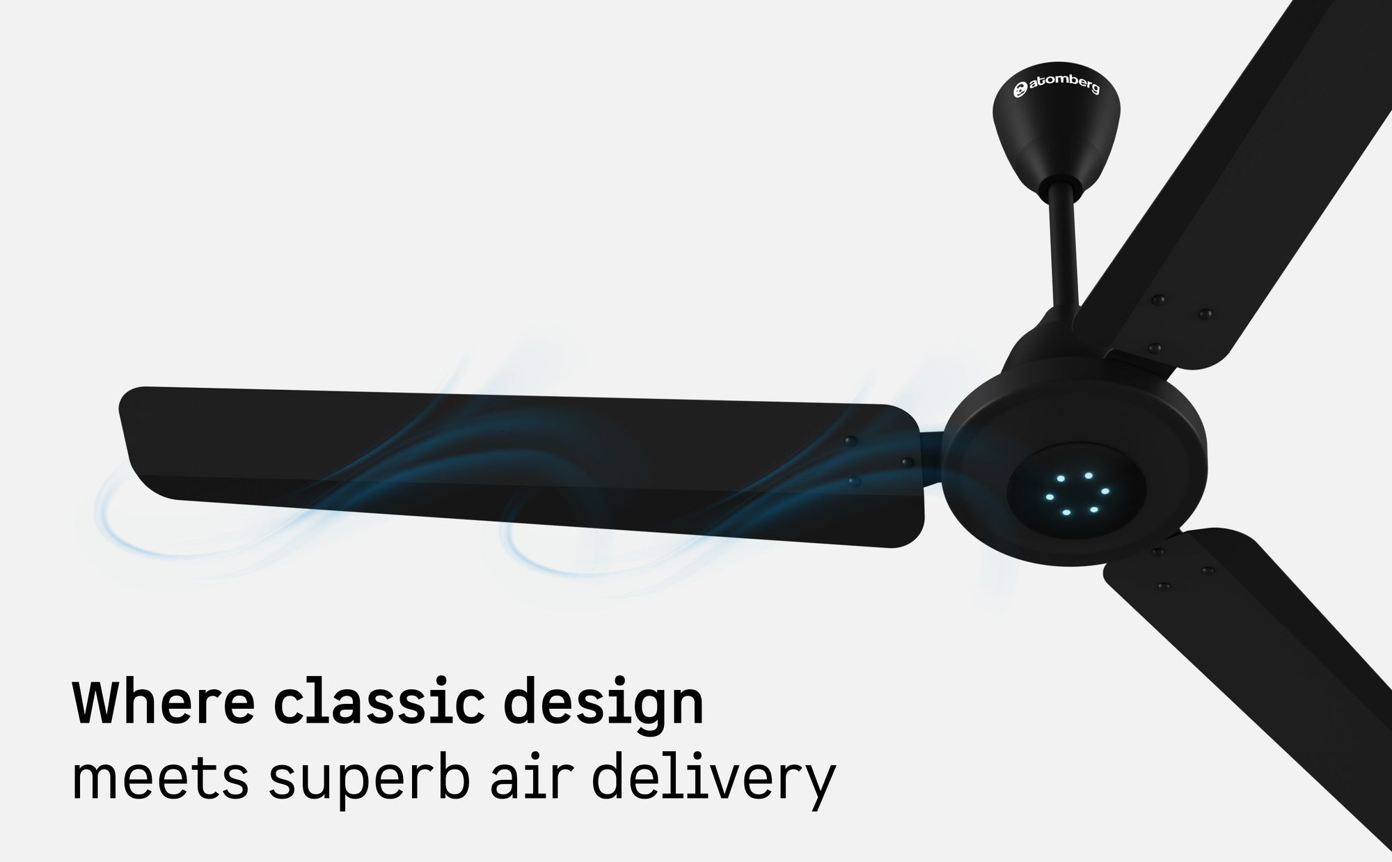 Atomberg Efficio Prime Remote Black — A+ Row 4