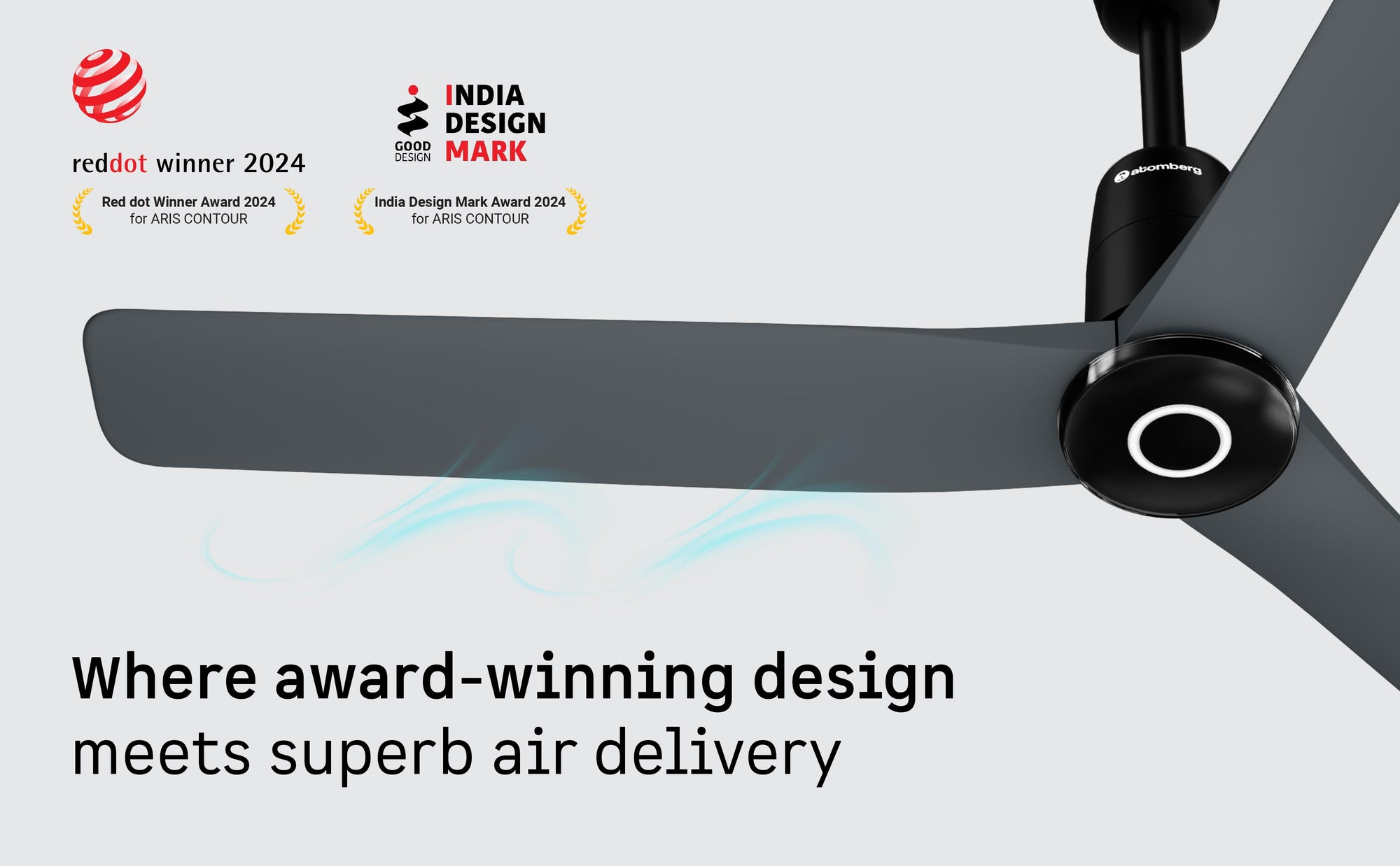 Aris Contour Smart Ceiling Fan — A+ Row 4