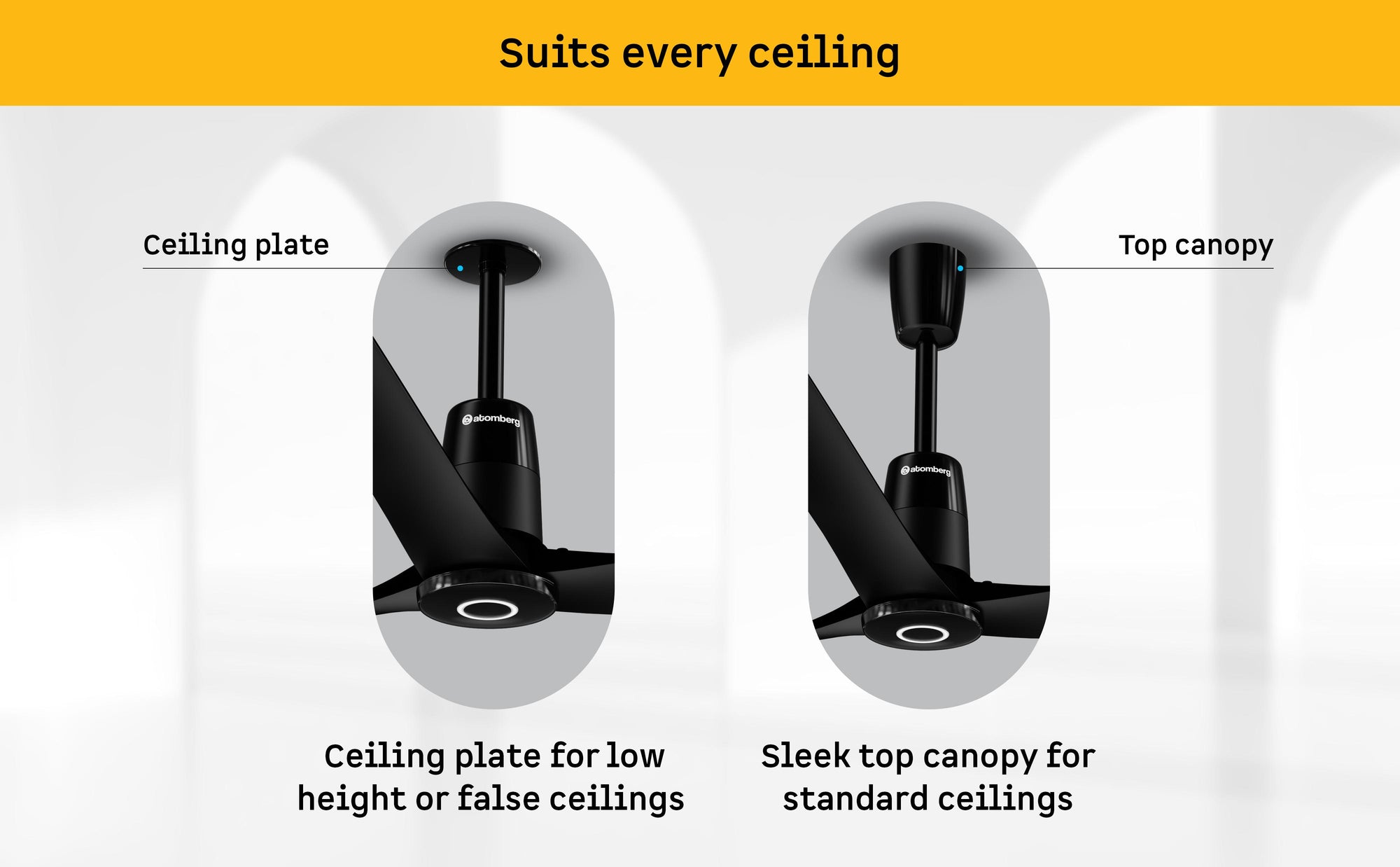 Aris Contour Smart Ceiling Fan — A+ Row 5