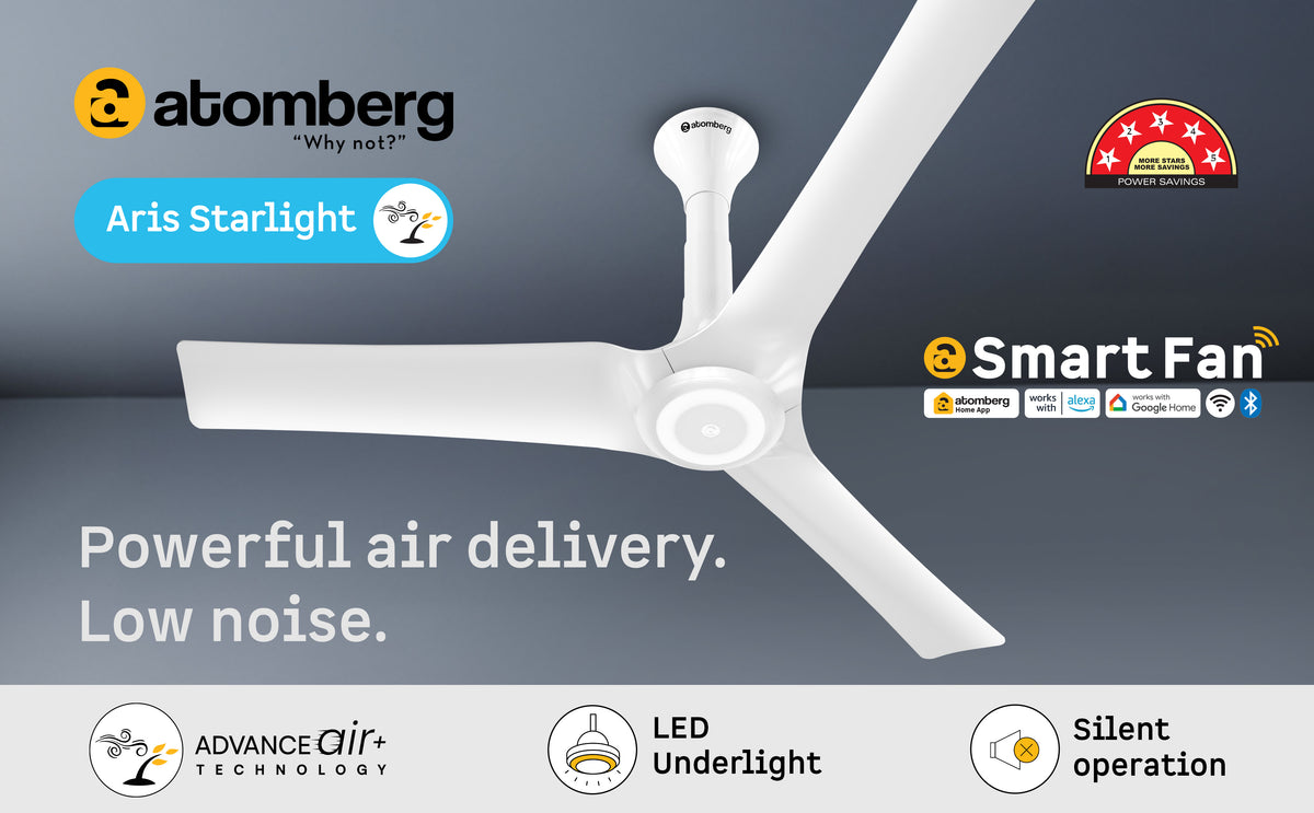 Aris Starlight Smart Ceiling Fan — A+ Row 1