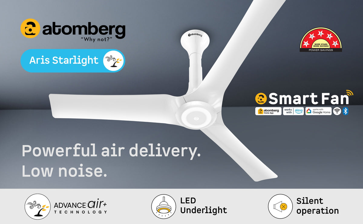 Aris Starlight Smart Ceiling Fan — A+ Row 1