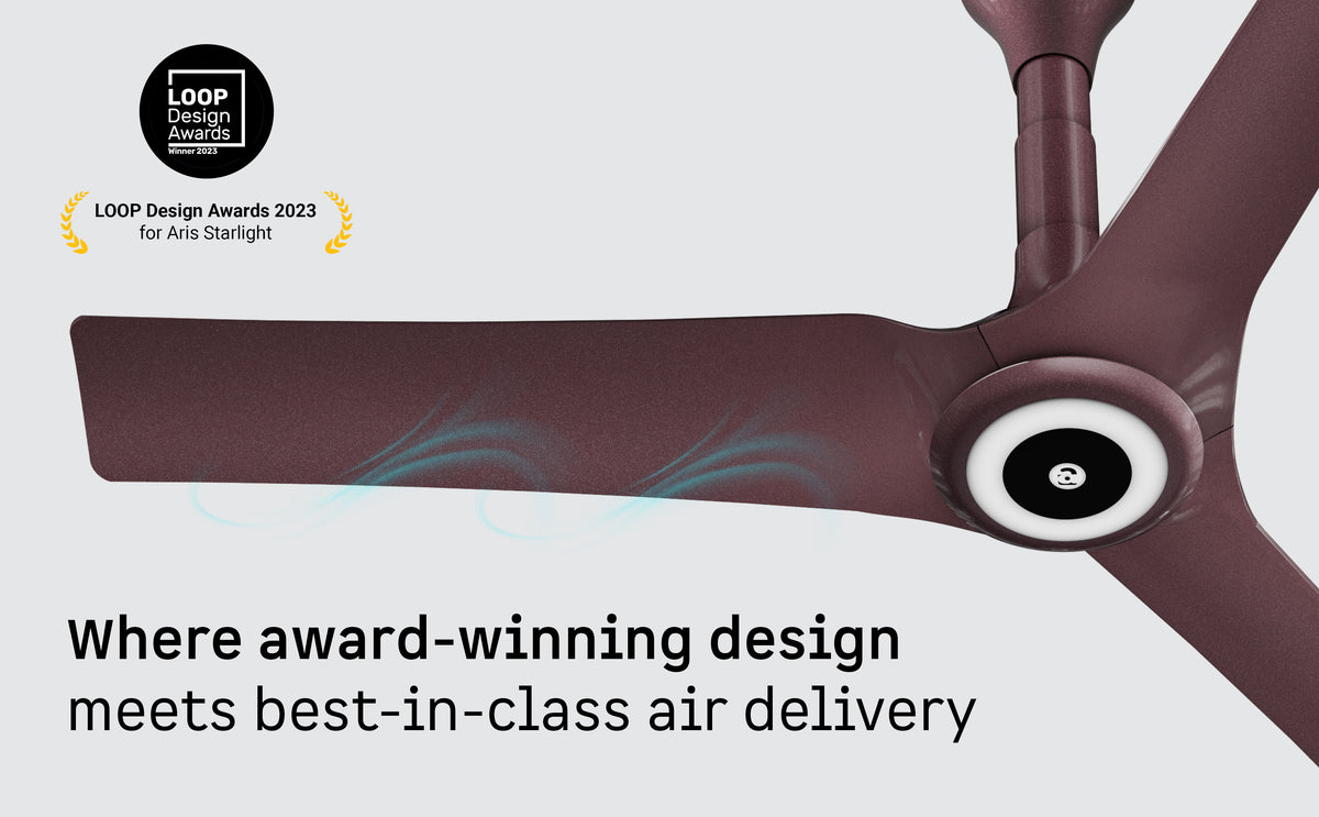 Aris Starlight Smart Ceiling Fan — A+ Row 4