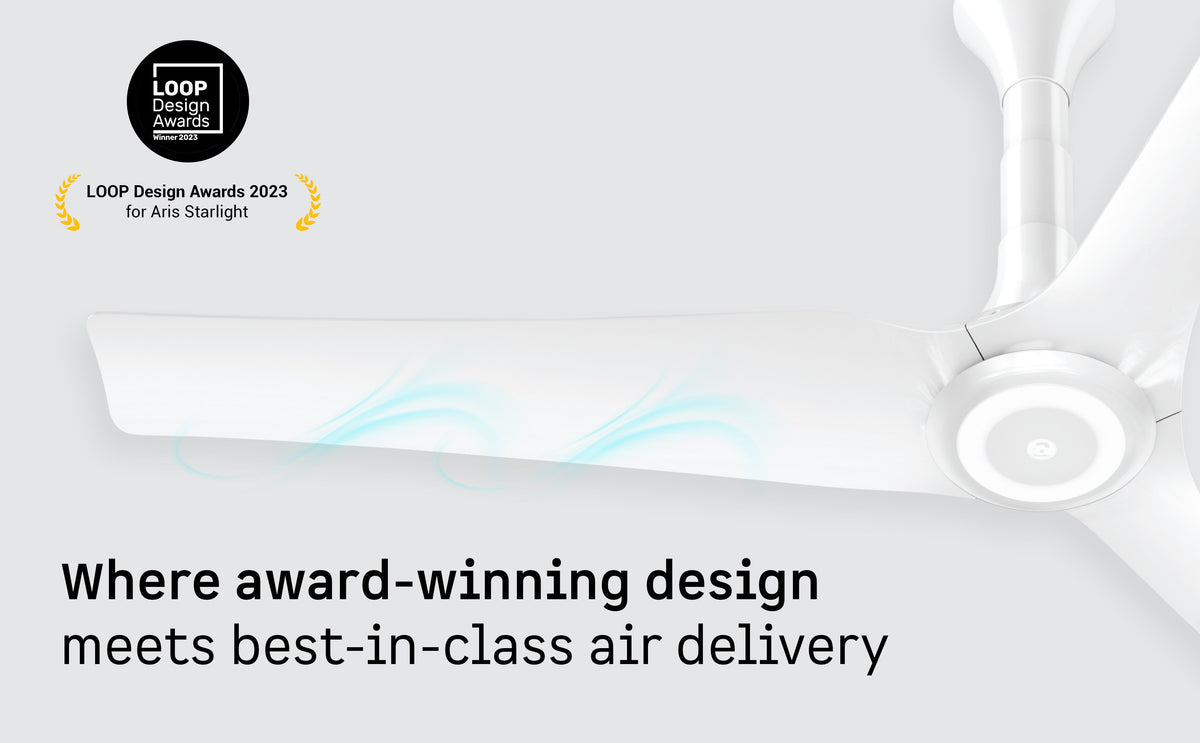 Aris Starlight Smart Ceiling Fan — A+ Row 4