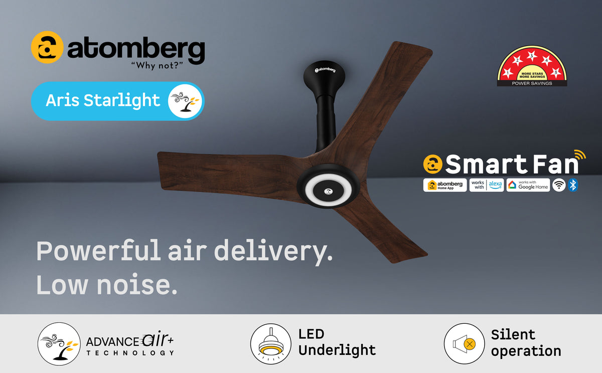 Aris Starlight Smart Ceiling Fan — A+ Row 1