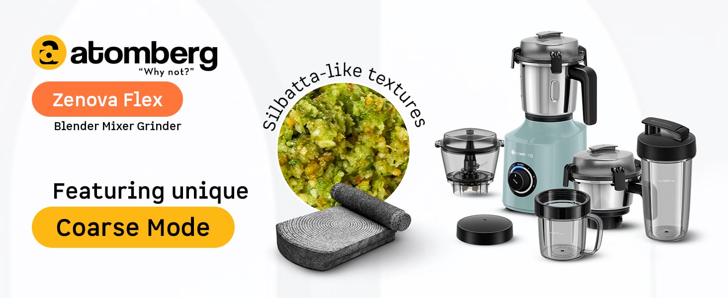 Zenova Flex Blender Mixer Grinder — A+ Row 1