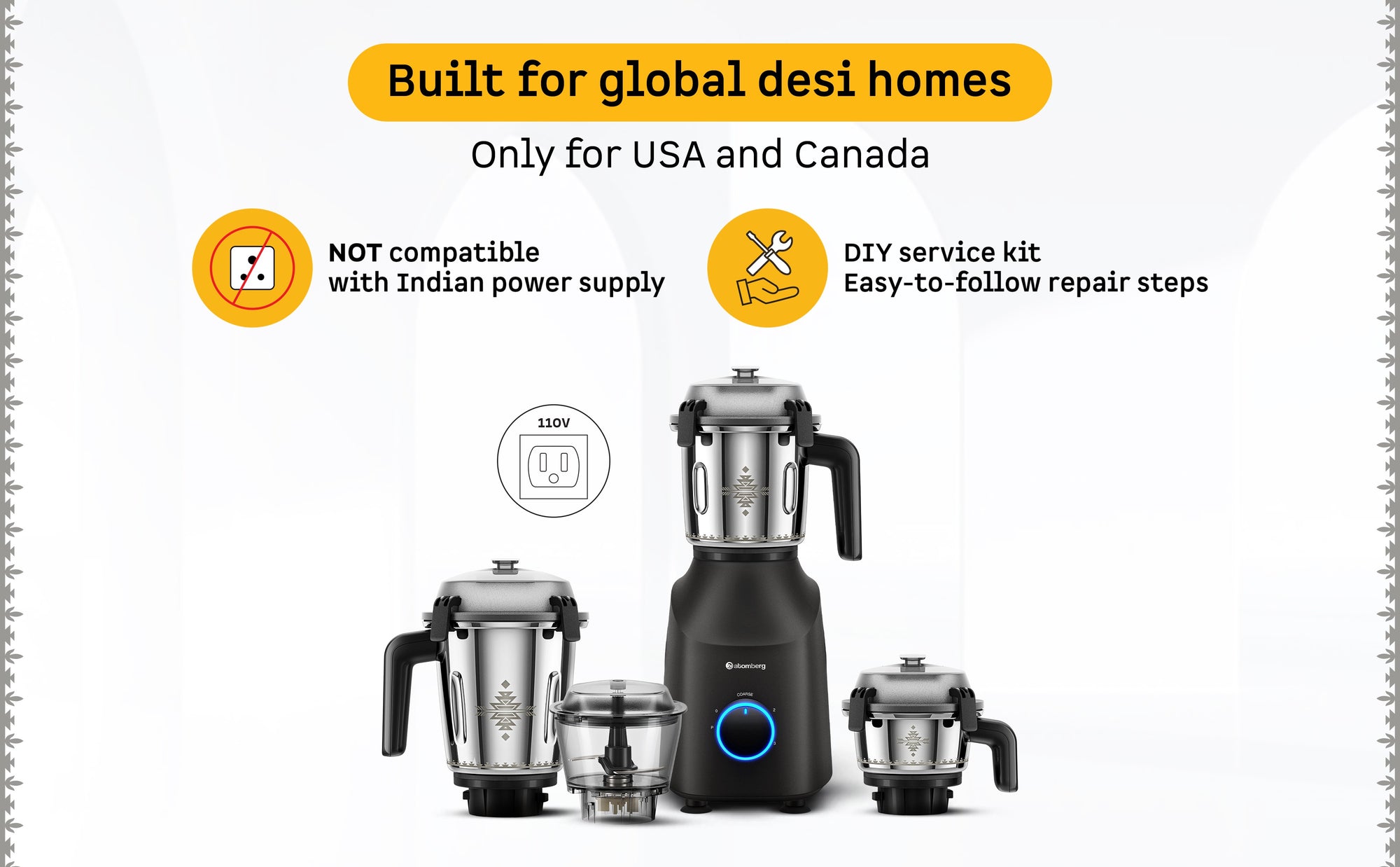 Tavi Mixer Grinder — A+ Row 2