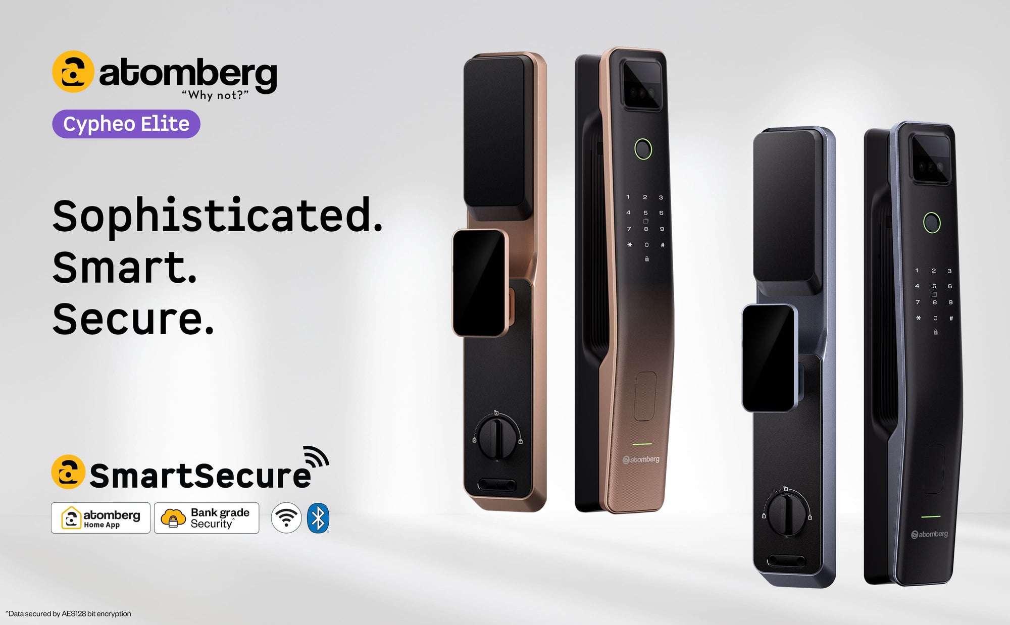 Cypheo Elite Smart Door Lock — A+ Row 1