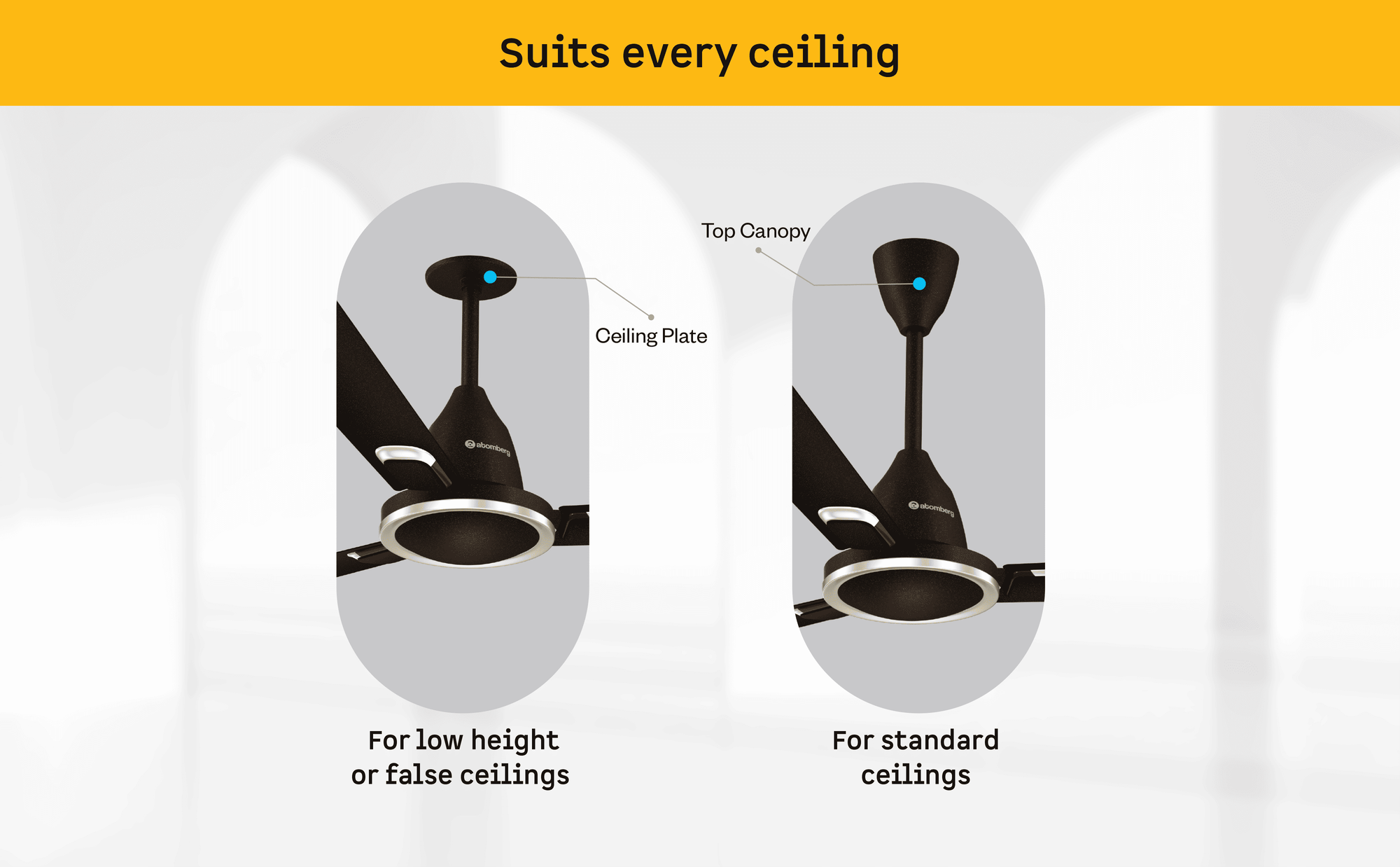 Erica Signature Ceiling Fan — A+ Row 5