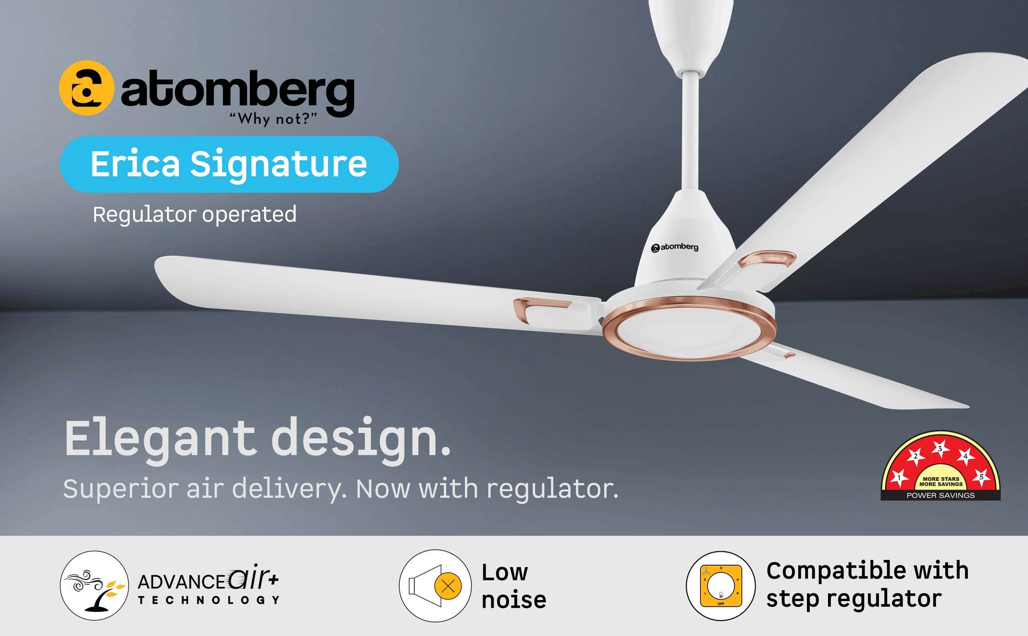 Erica Signature Ceiling Fan — A+ Row 1