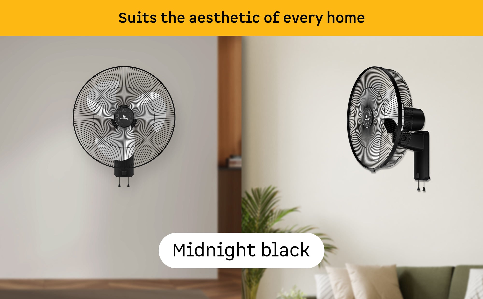Metallion 18  Metal Wall Fan  — A+ Row 2