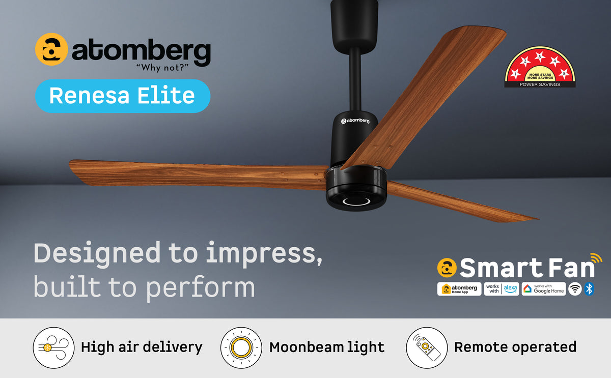 Renesa Elite Smart Ceiling Fan — A+ Row 1