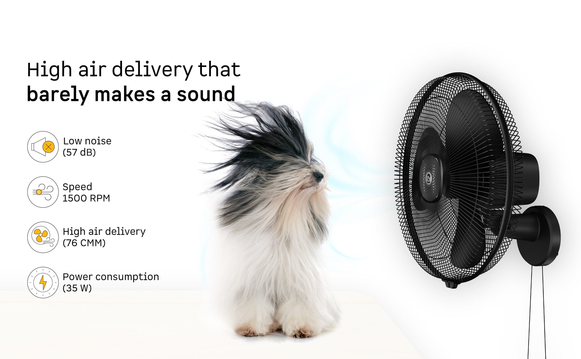 Renesa Wall Fan — A+ Row 4