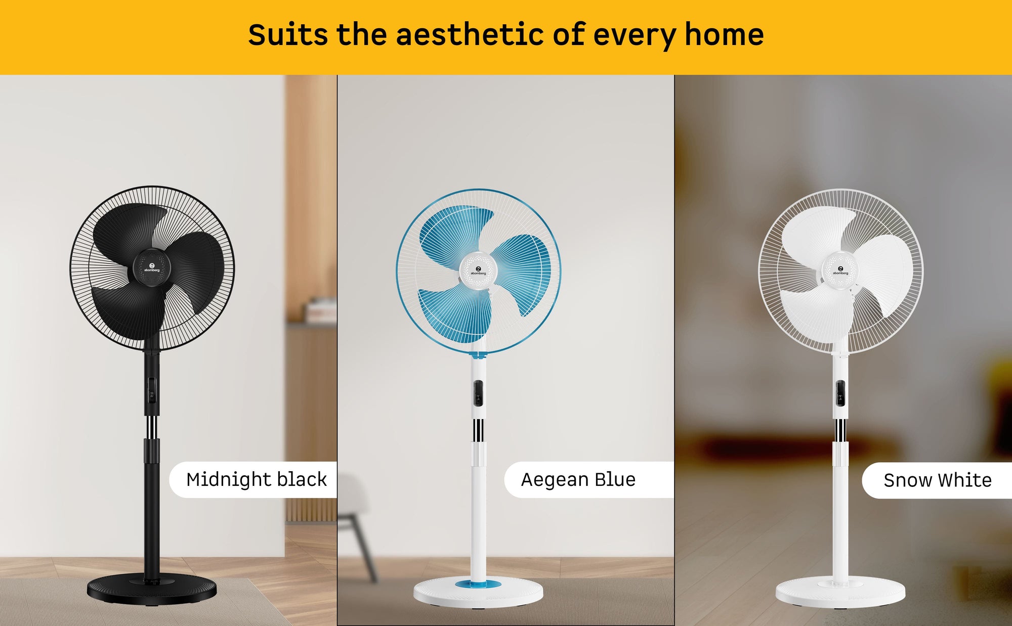 SilenceAire Hi-Speed Pedestal Fan — A+ Row 2