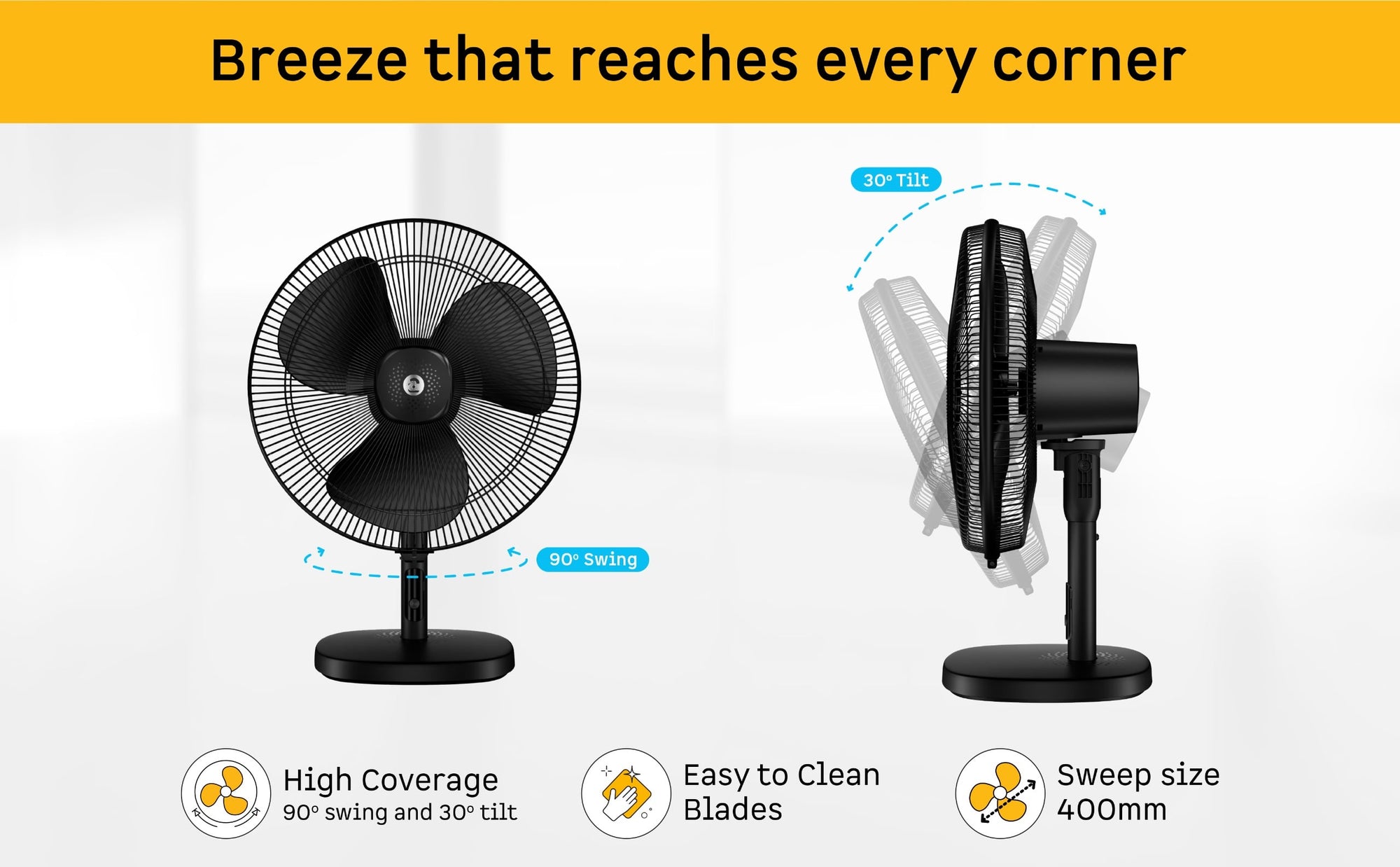 Renesa Table Fan — A+ Row 5