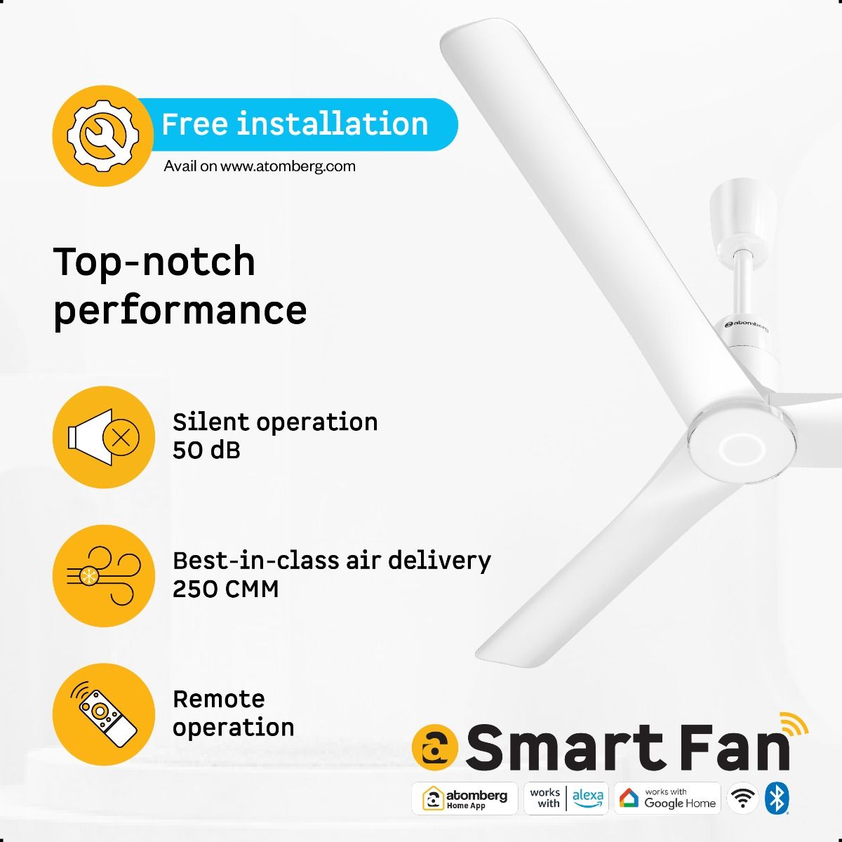 Aris Contour Smart Ceiling Fan
