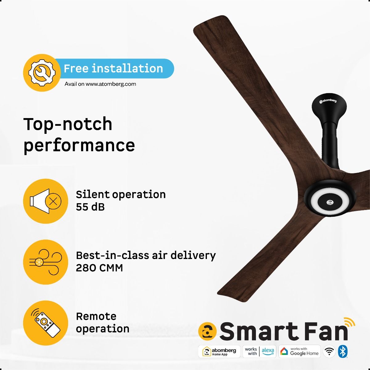 Aris Smart Ceiling Fan