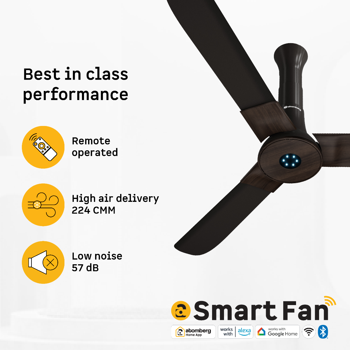 Studio Smart+ Ceiling Fan
