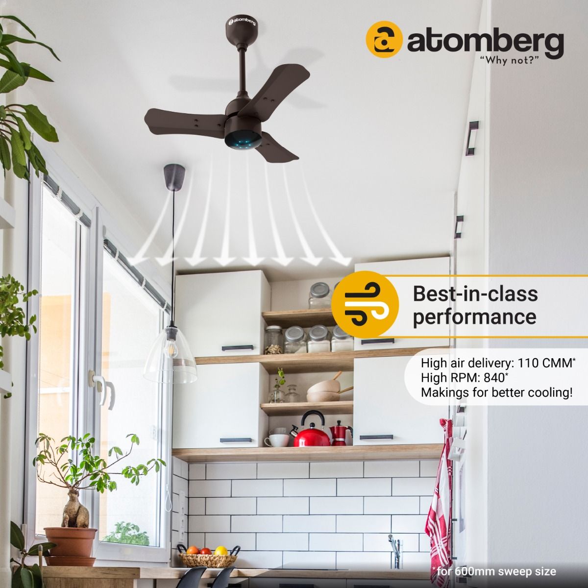 Renesa + Ceiling Fan