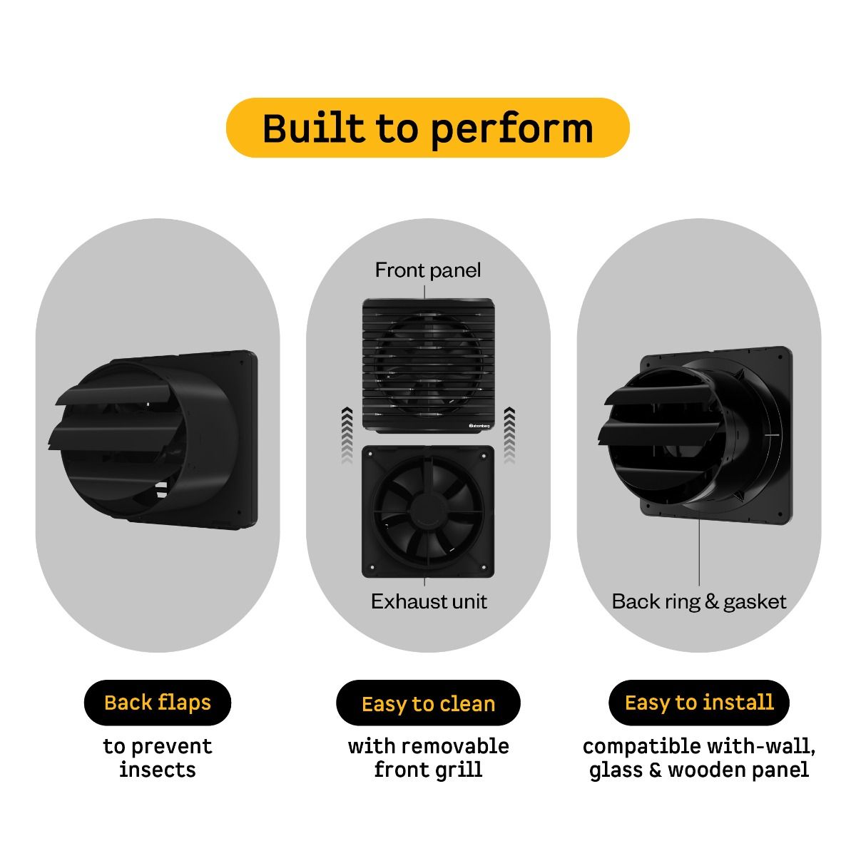 Efficio Orb Exhaust Fan