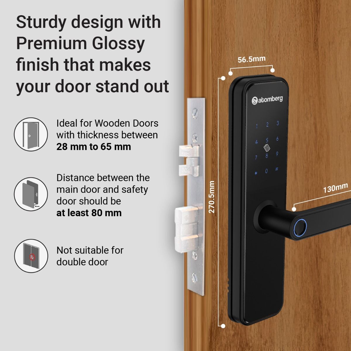 Atomberg Azhero Smart Door Lock