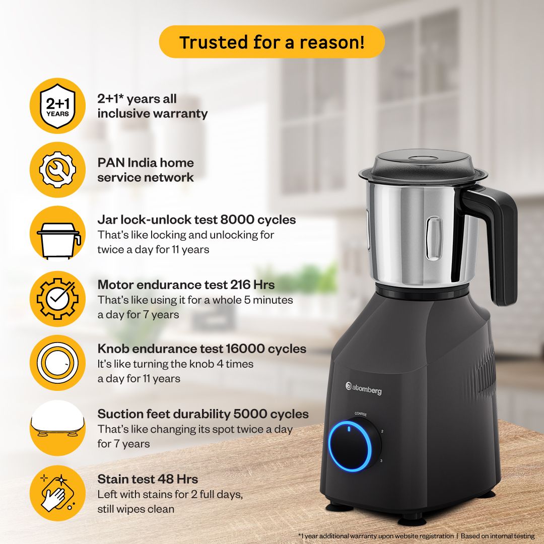 Atomberg Yulia Mixer Grinder