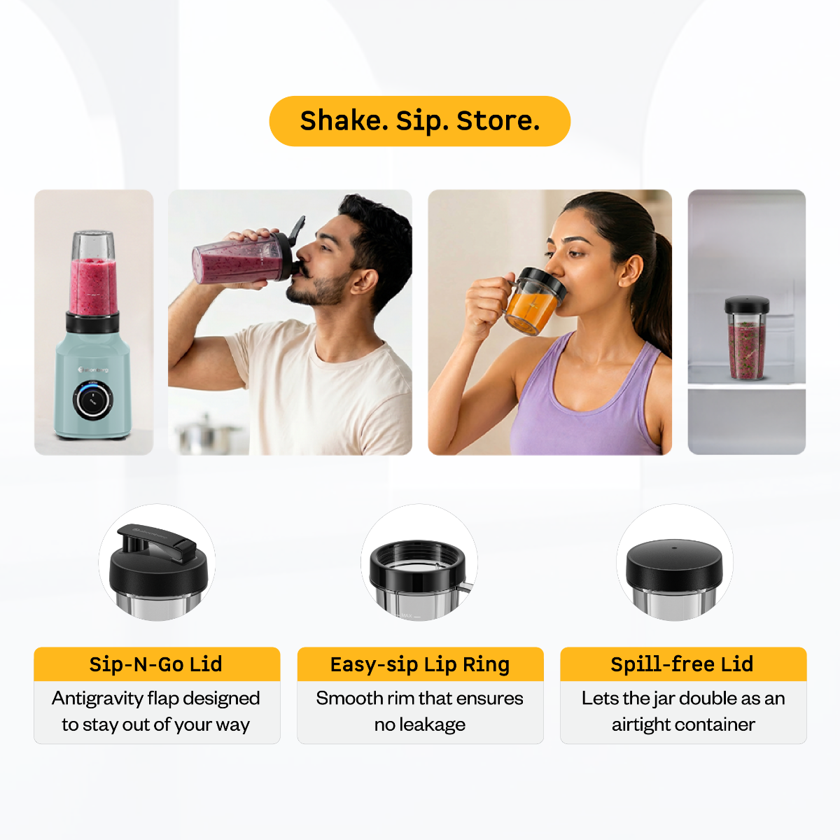 Zenova Flex Blender Mixer Grinder with Chopper Jar