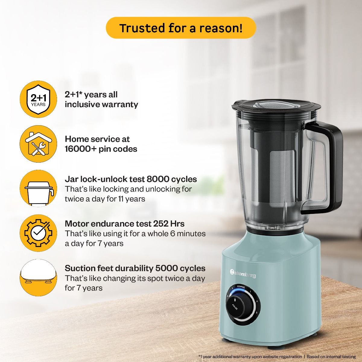 Zenova Fresh Juicer Mixer Grinder